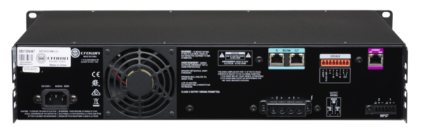 CDI2X600BL 2CH POWER AMPLIFIER 600W PER CHANNEL ,+ BLU LINK INPUT